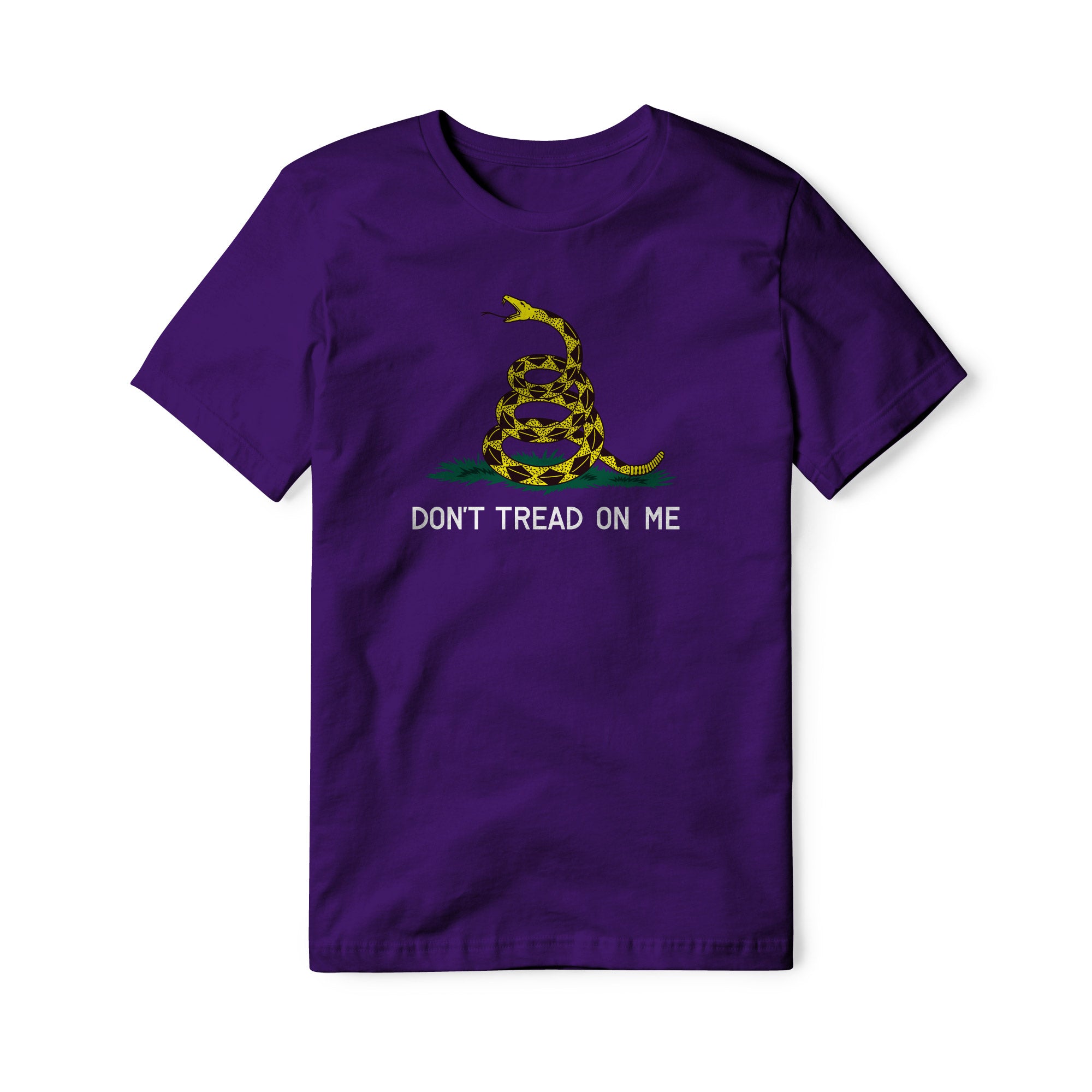 Don't Tread On Me Snake Cotton Tee | Ballistic Republic™