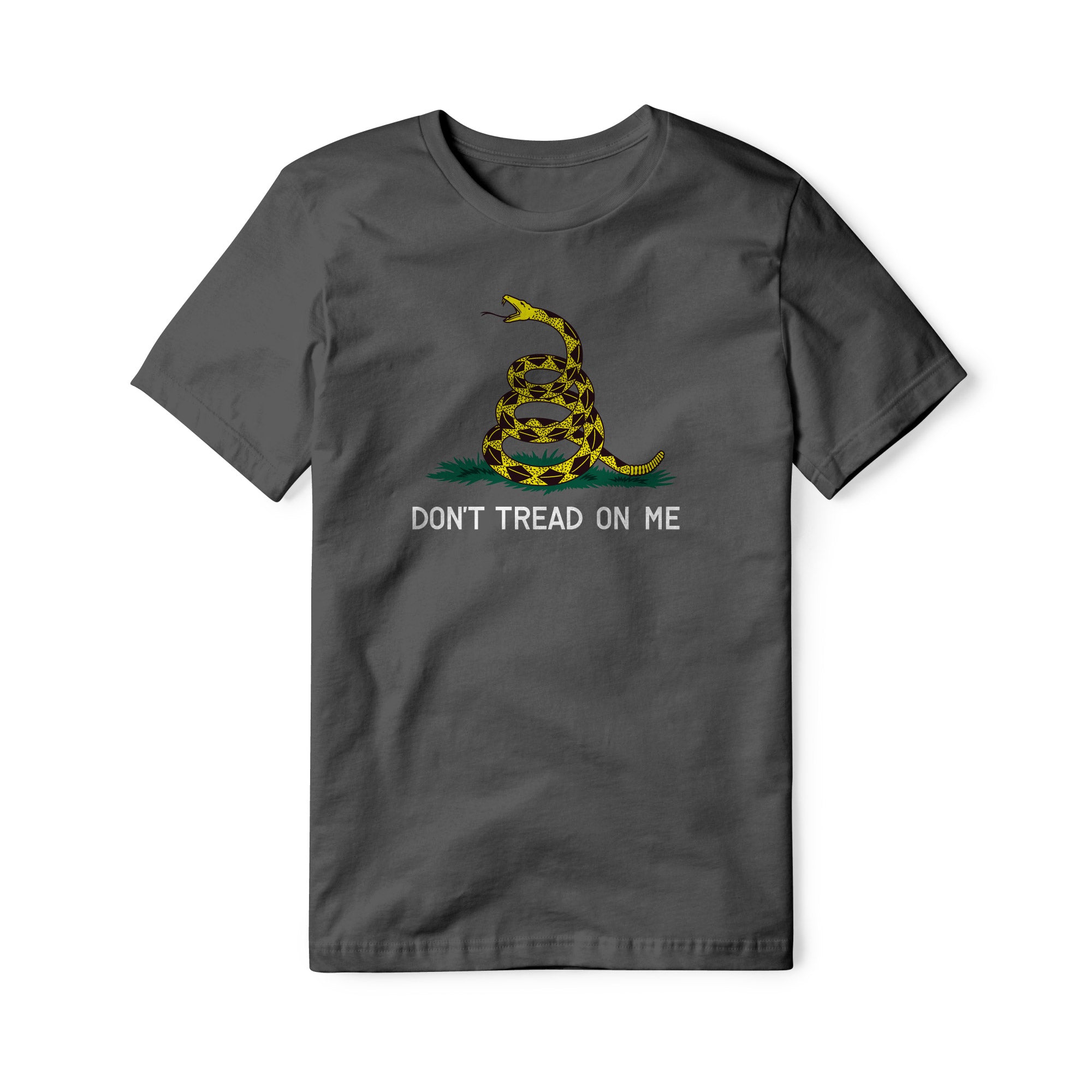 Don't Tread On Me Snake Cotton Tee | Ballistic Republic™