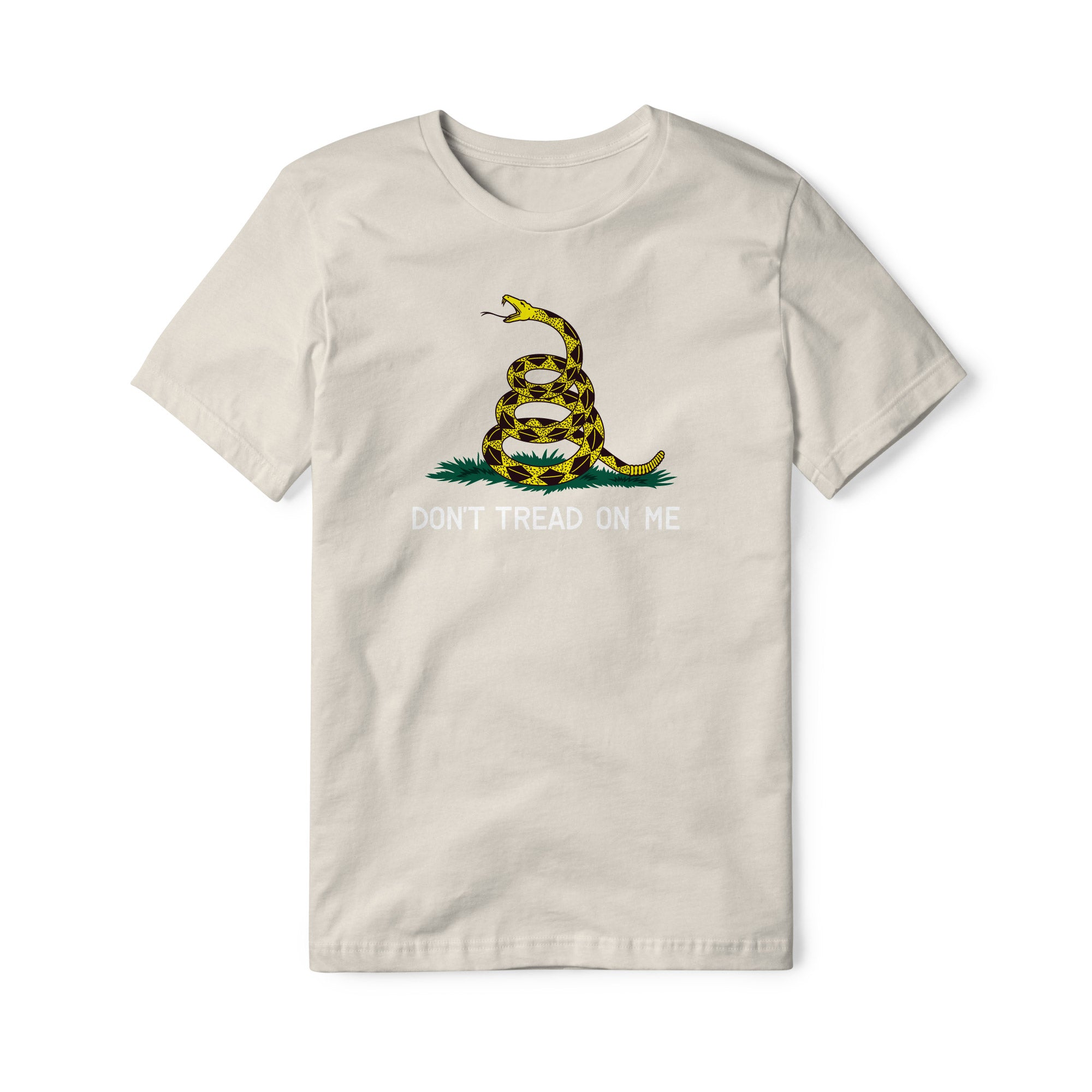 Don't Tread On Me Snake Cotton Tee | Ballistic Republic™