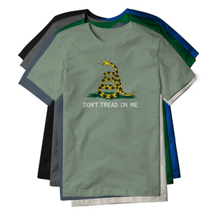 Don't Tread On Me Snake Cotton Tee | Ballistic Republic™