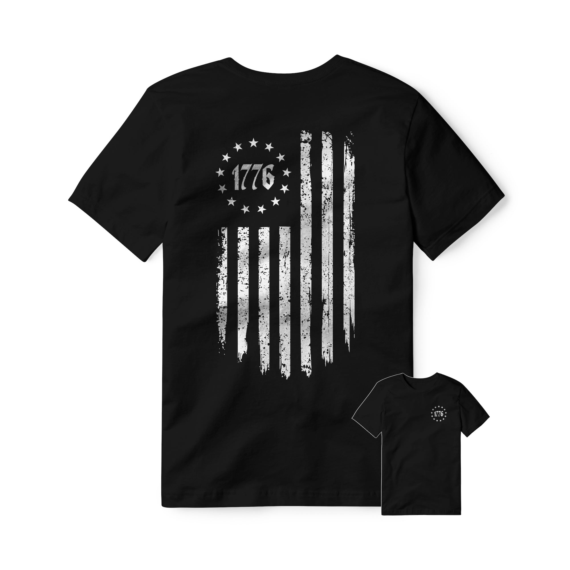 1776 Flag Cotton Tee