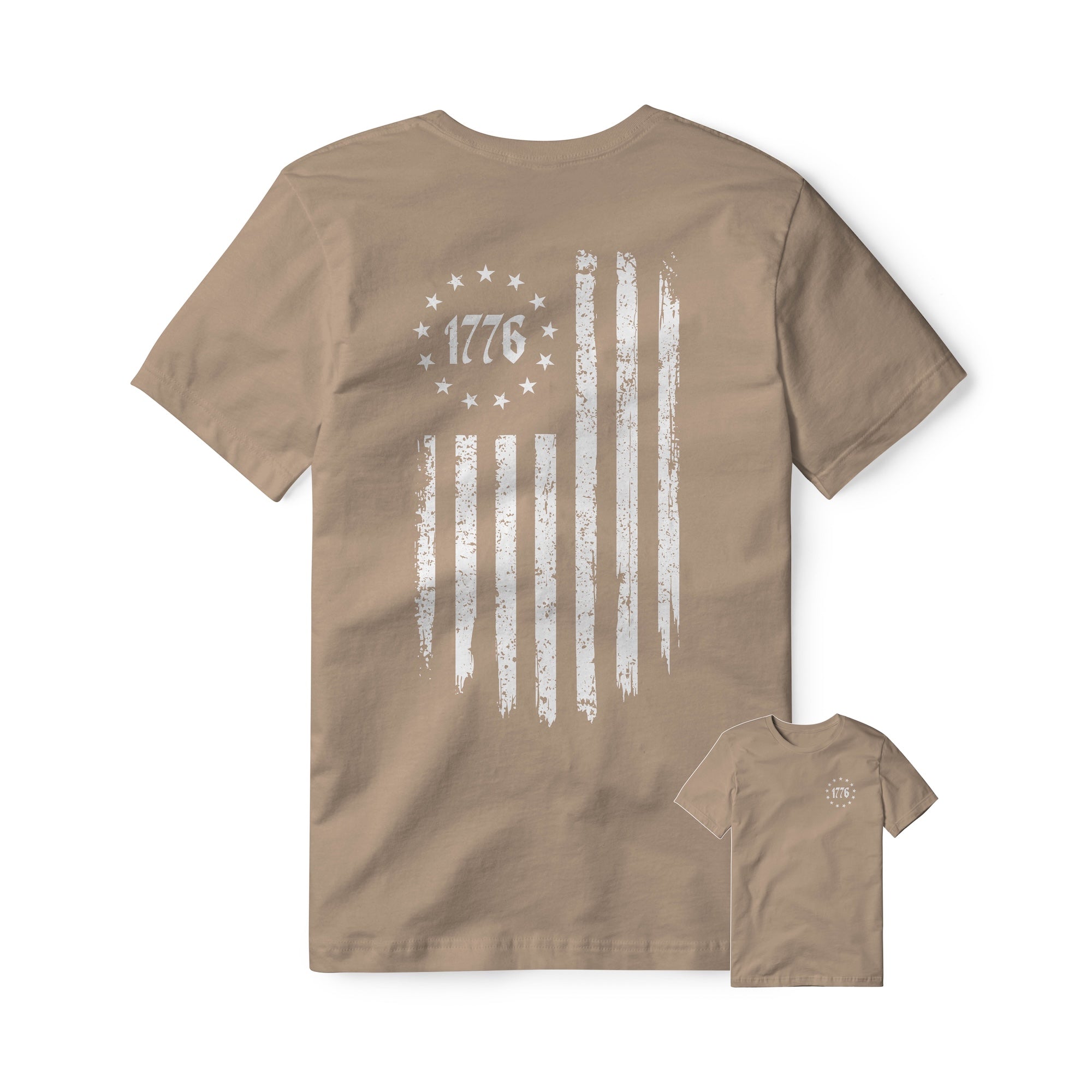 1776 Flag Cotton Tee