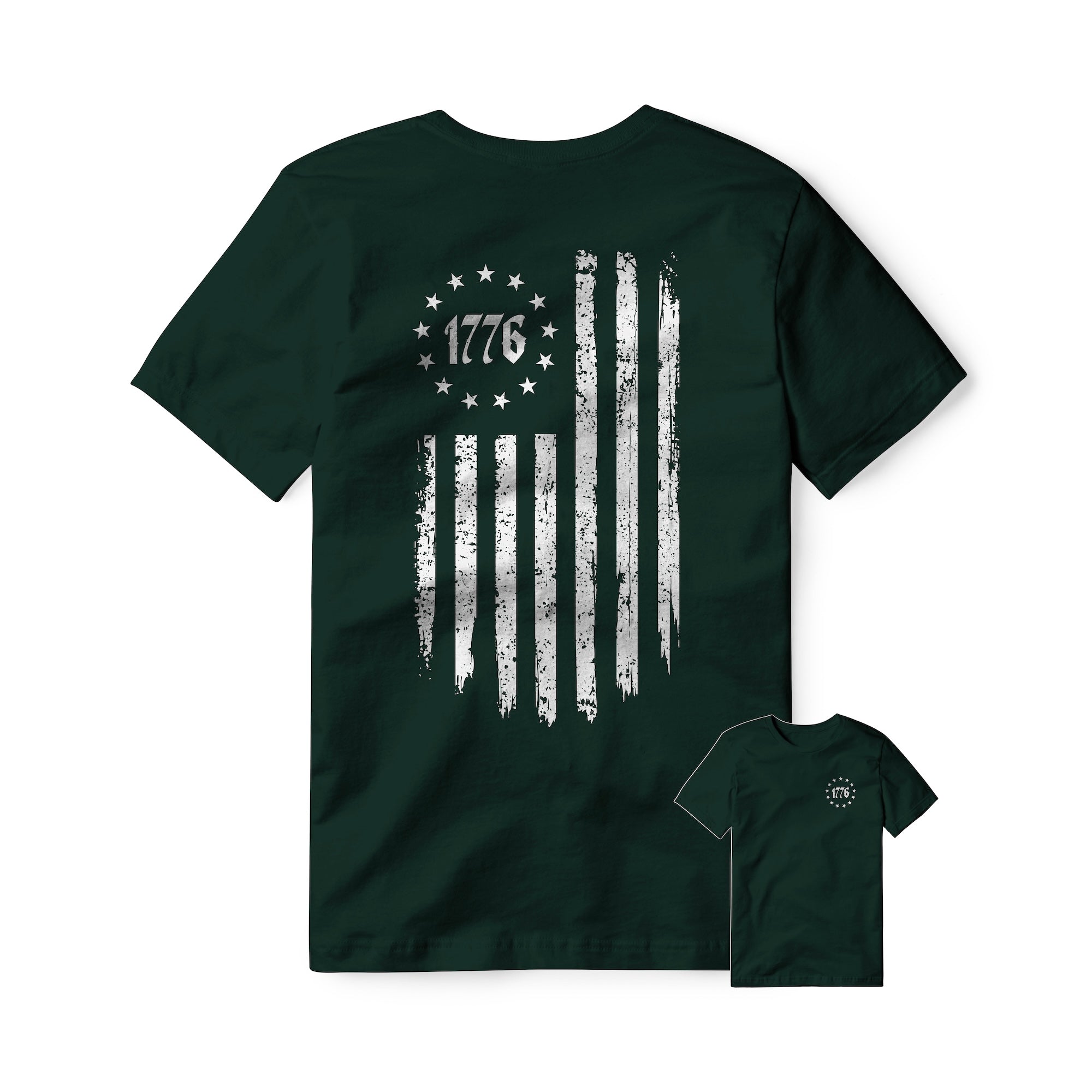1776 Flag Cotton Tee