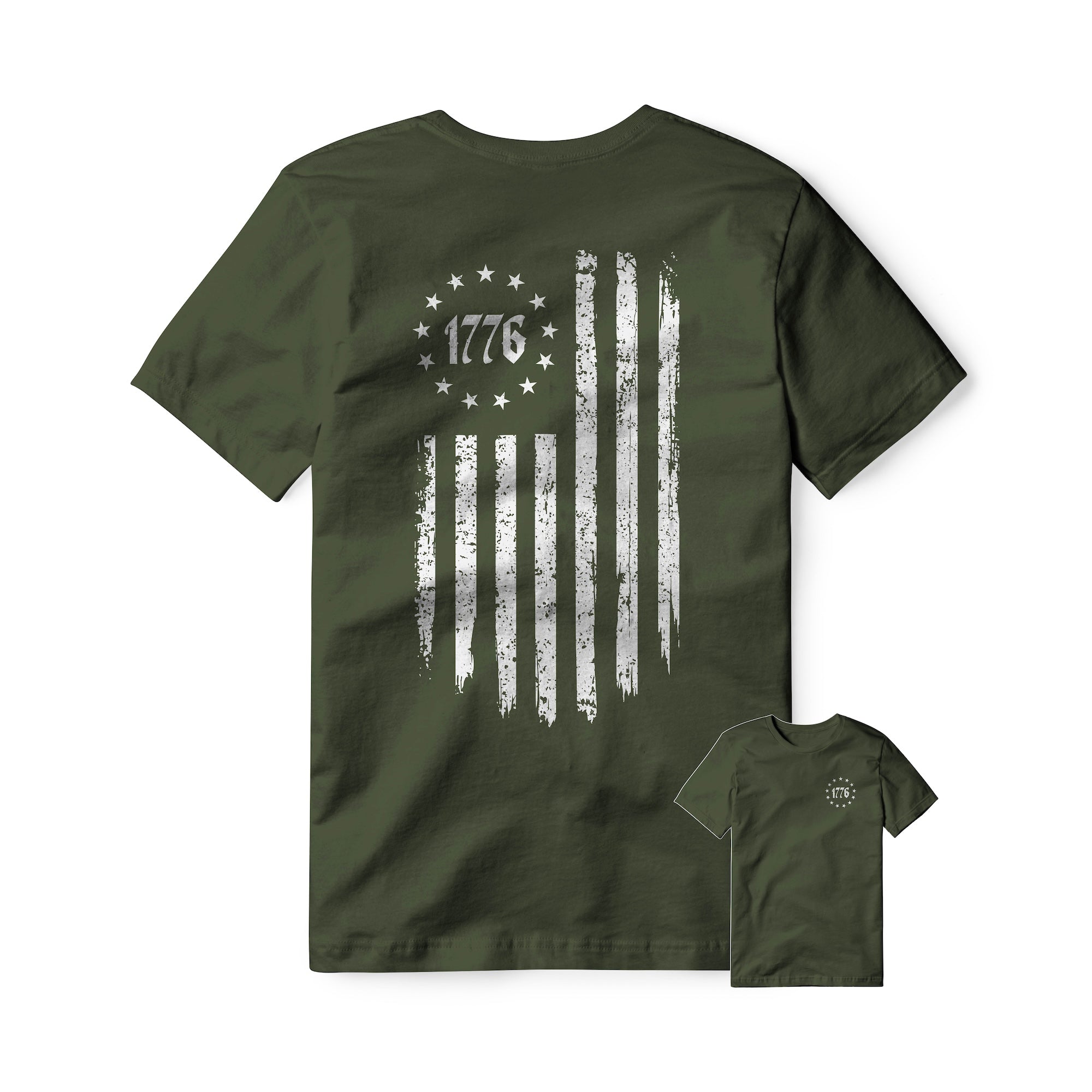 1776 Flag Cotton Tee