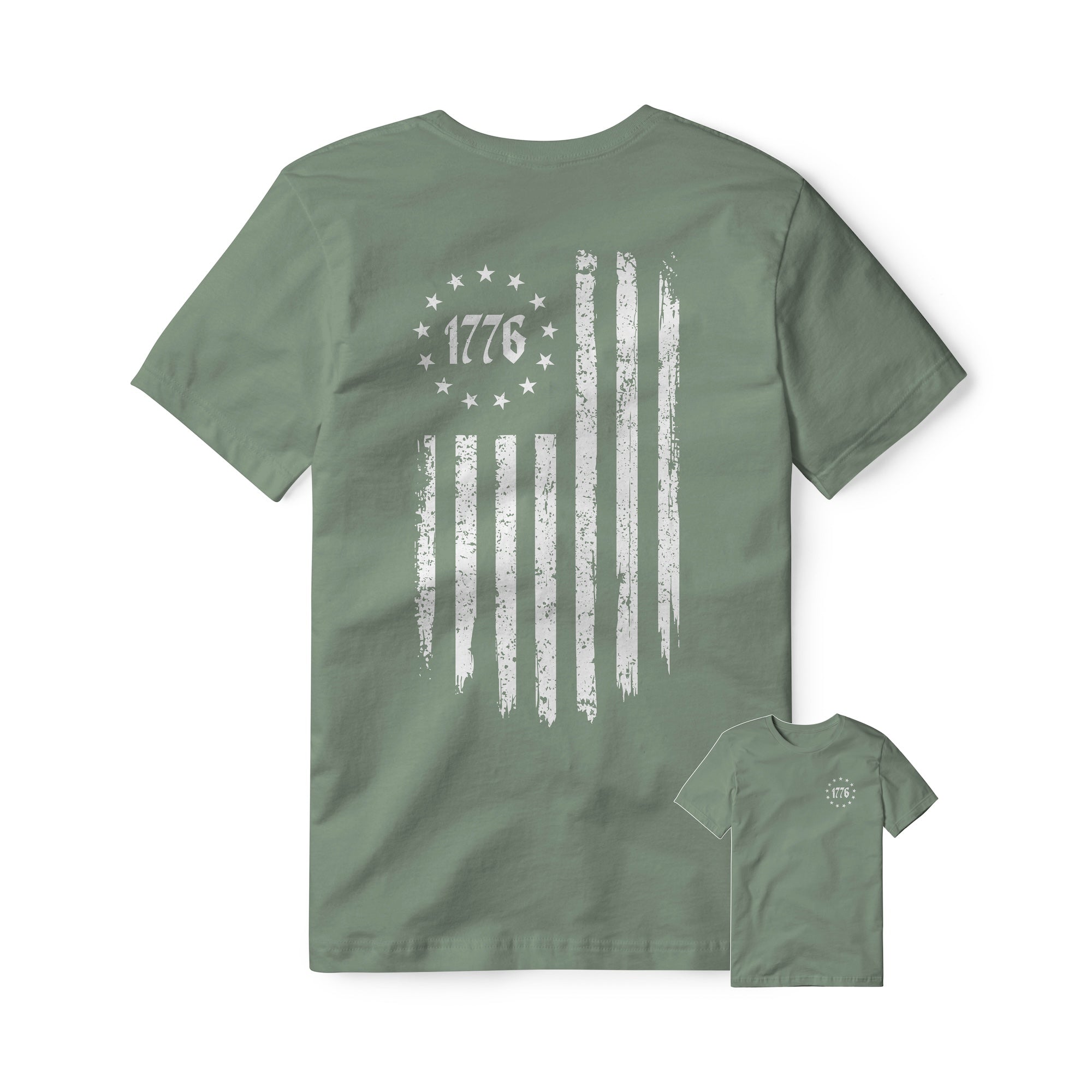 1776 Flag Cotton Tee