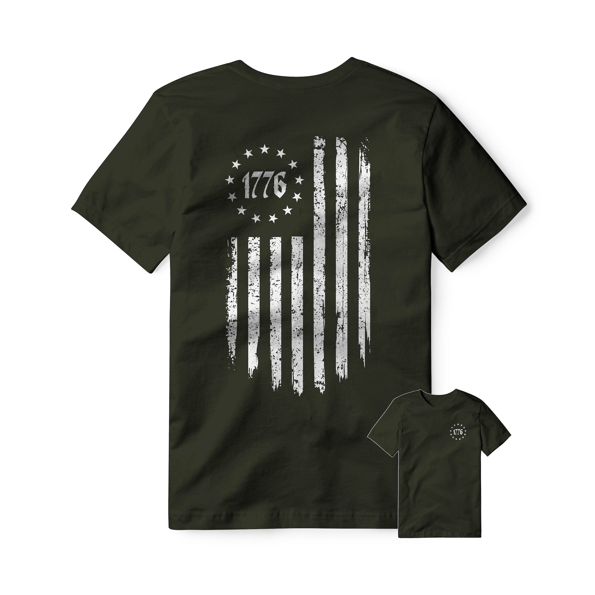 1776 Flag Cotton Tee