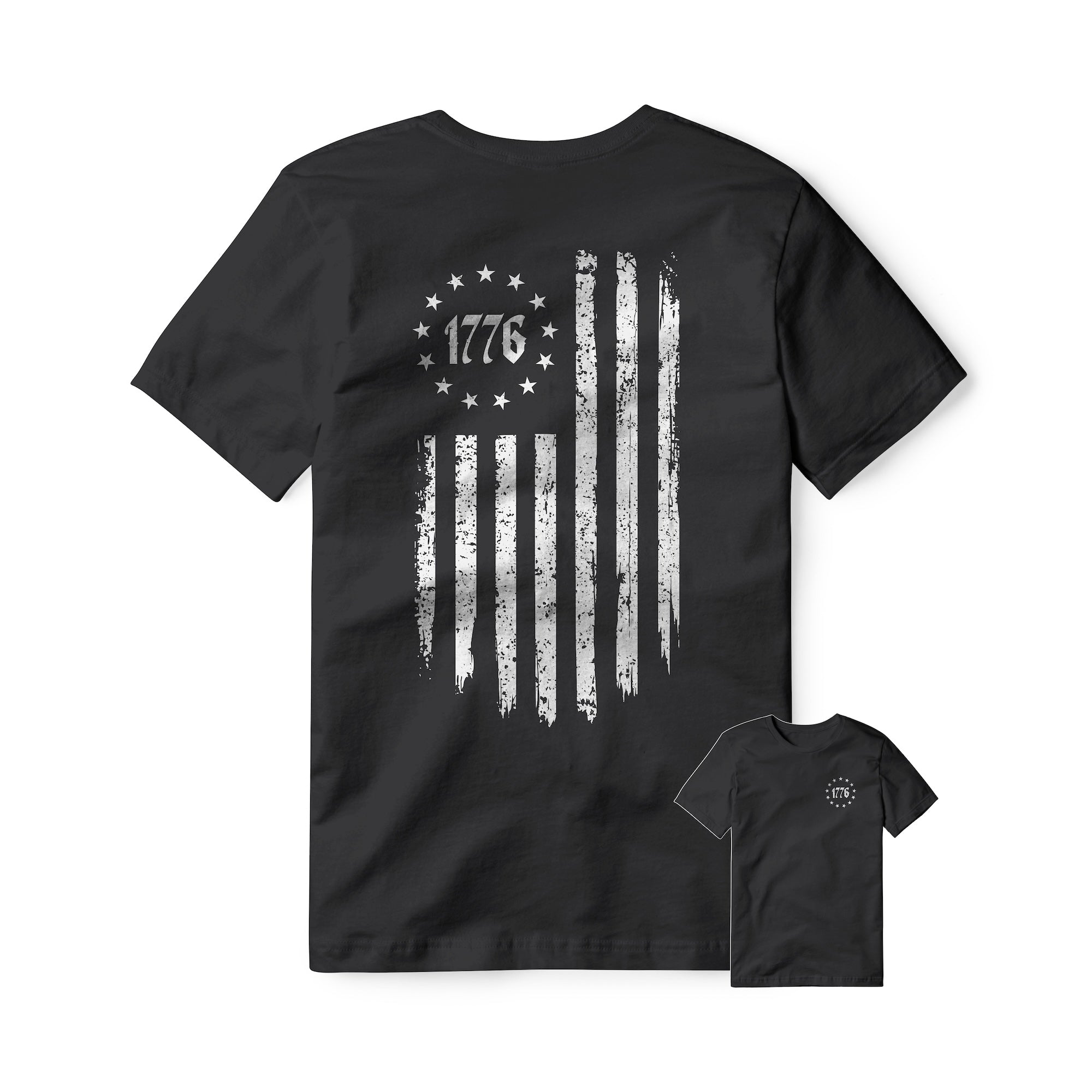 1776 Flag Cotton Tee