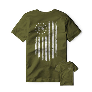 1776 Flag Cotton Tee