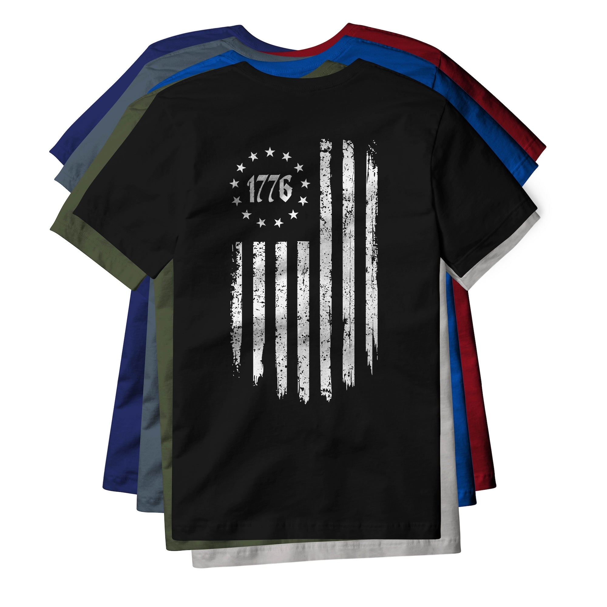 1776 Flag Cotton Tee