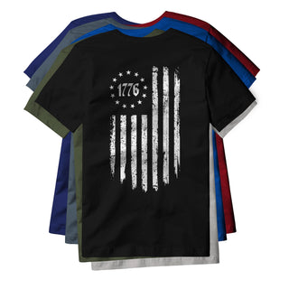 1776 Flag Cotton Tee