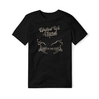 United We Stand Eagle Cotton Tee - Black