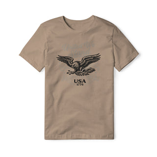 United We Stand Eagle Cotton Tee - Black