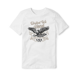 United We Stand Eagle Cotton Tee - Black