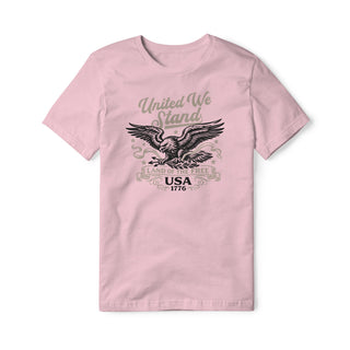 United We Stand Eagle Cotton Tee - Black