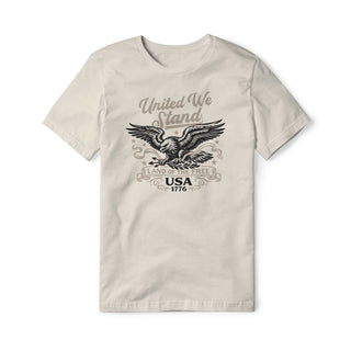 United We Stand Eagle Cotton Tee - Black