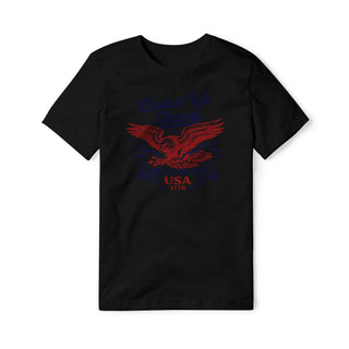 United We Stand Eagle Cotton Tee - Red
