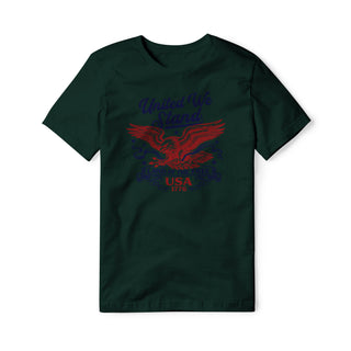 United We Stand Eagle Cotton Tee - Red