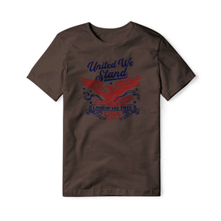 United We Stand Eagle Cotton Tee - Red