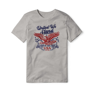 United We Stand Eagle Cotton Tee - Red