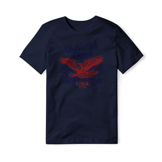 United We Stand Eagle Cotton Tee - Red