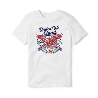 United We Stand Eagle Cotton Tee - Red