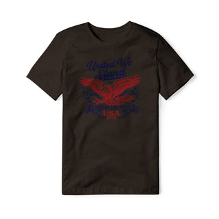 United We Stand Eagle Cotton Tee - Red