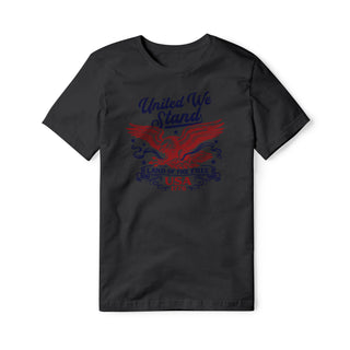 United We Stand Eagle Cotton Tee - Red