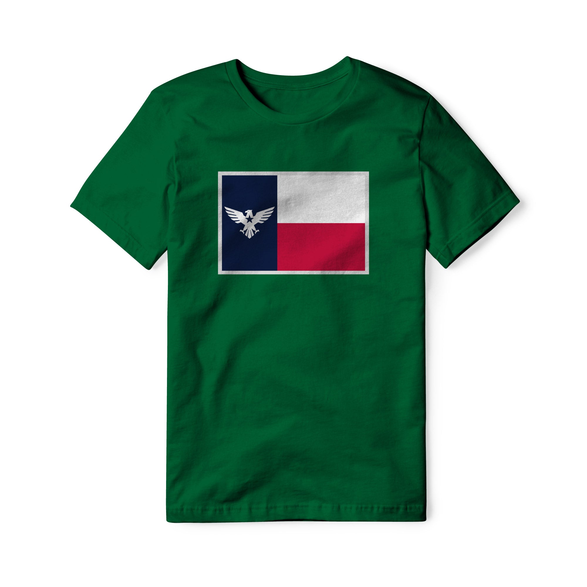 Texas Flag Eagle Cotton Tee