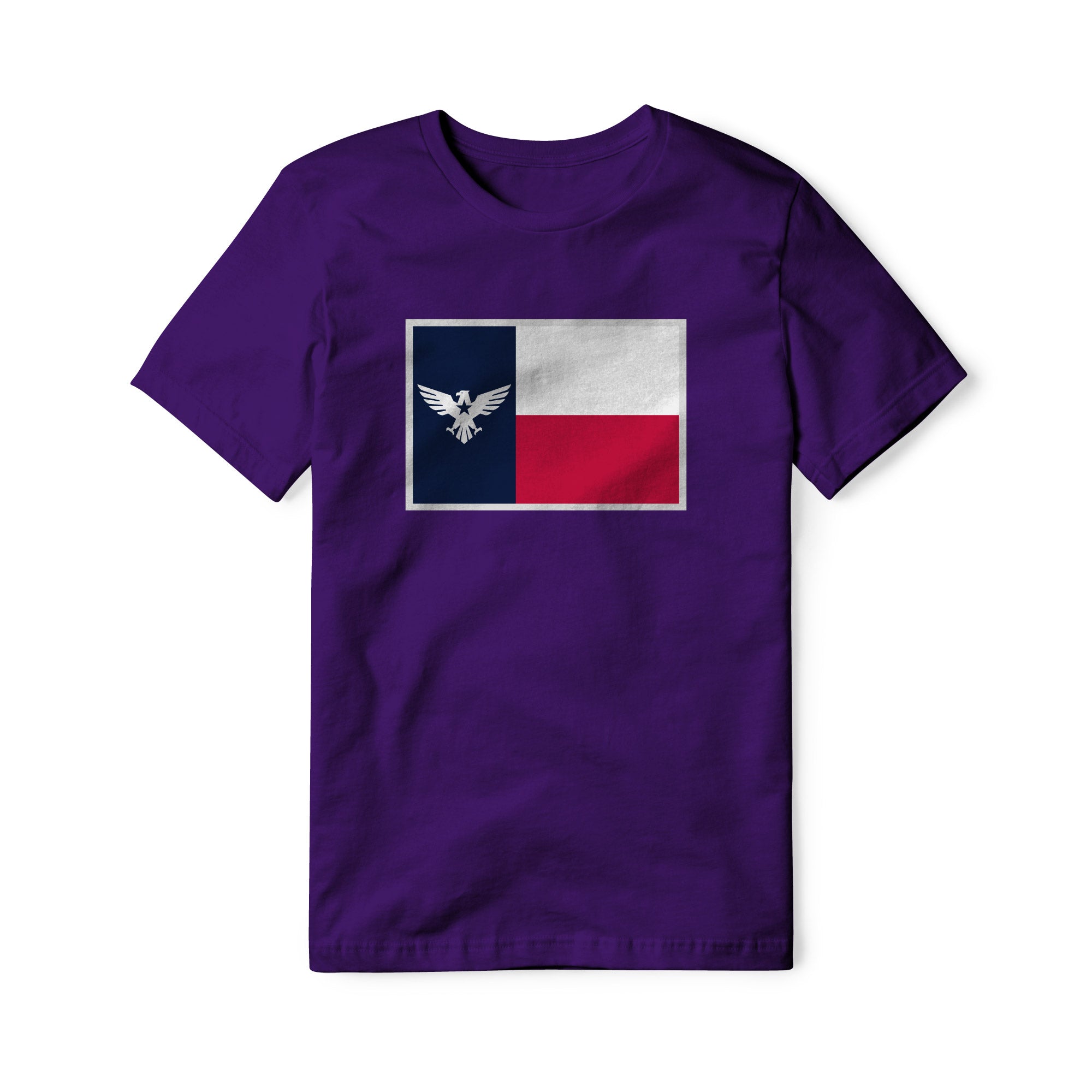 Texas Flag Eagle Cotton Tee