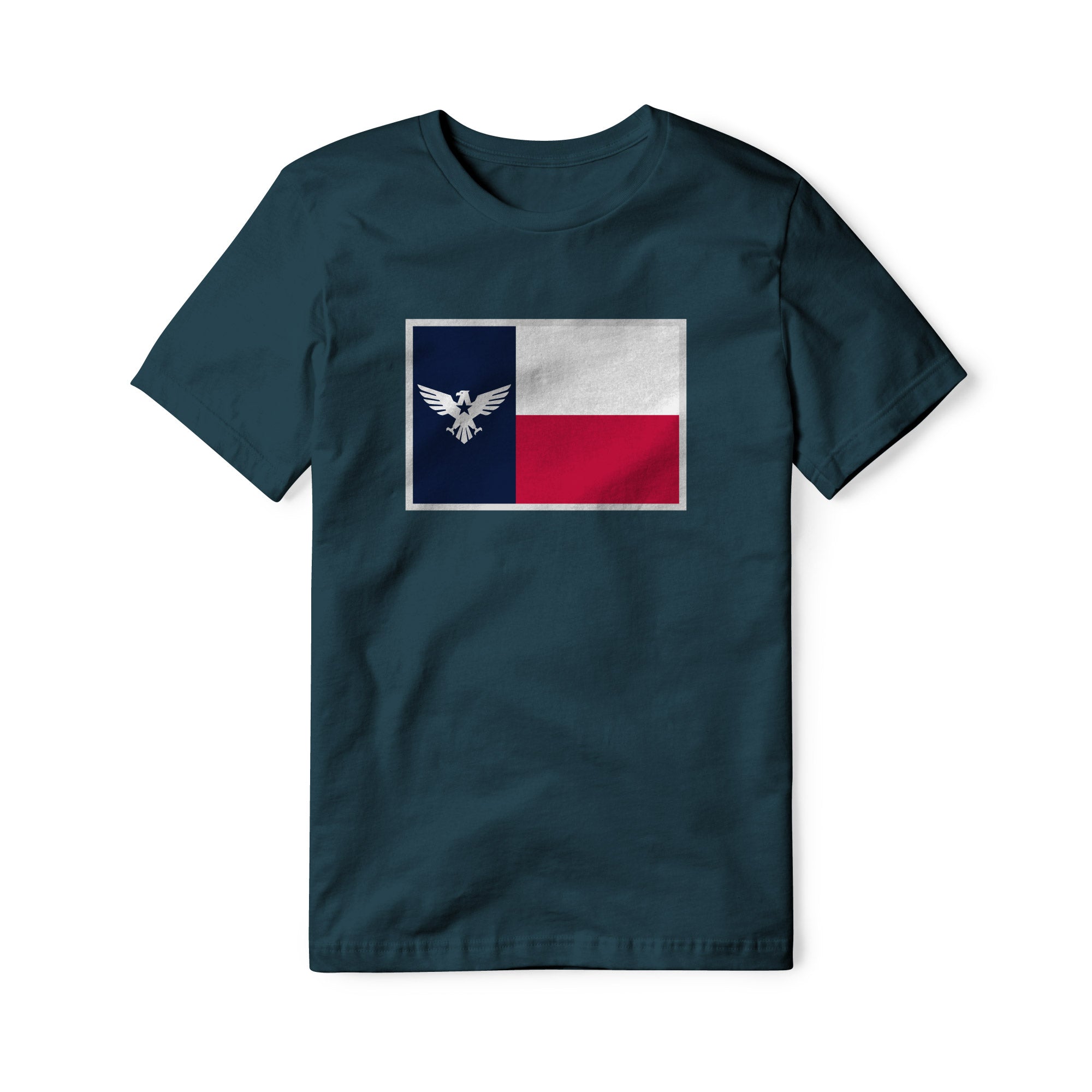 Texas Flag Eagle Cotton Tee