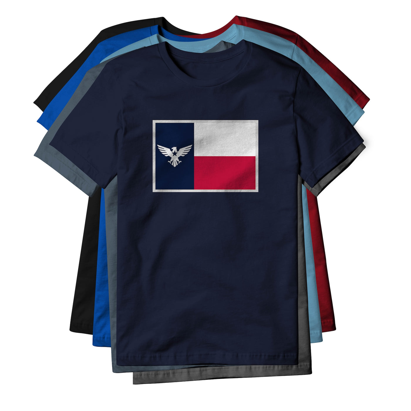Texas Flag Eagle Cotton Tee | Ballistic Republic™