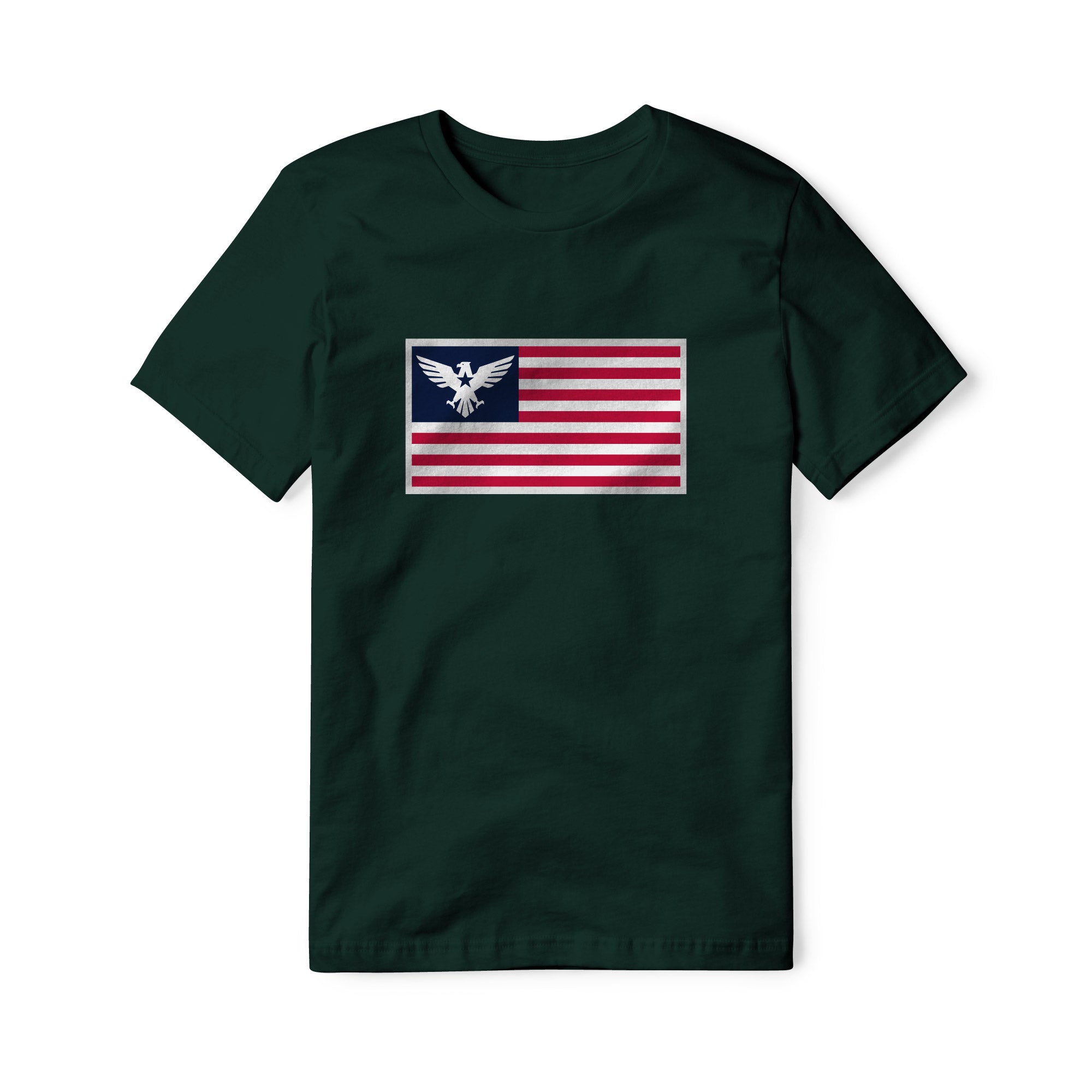 USA Flag Eagle Cotton Tee | Ballistic Republic™