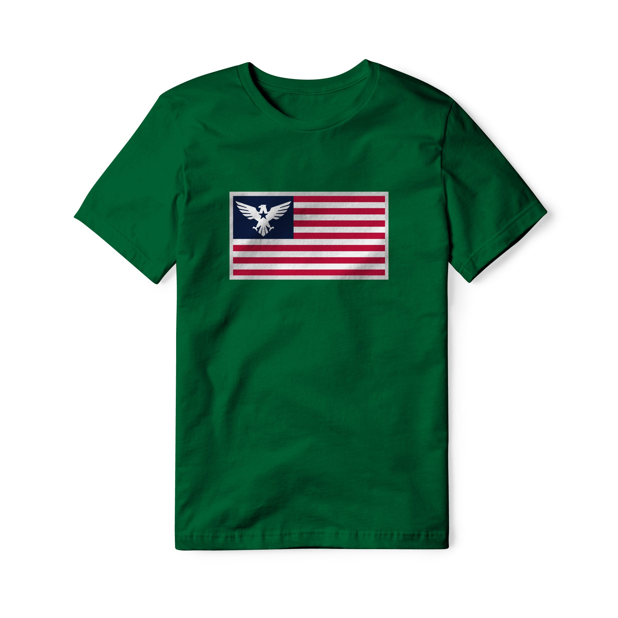 USA Flag Eagle Cotton Tee | Ballistic Republic™