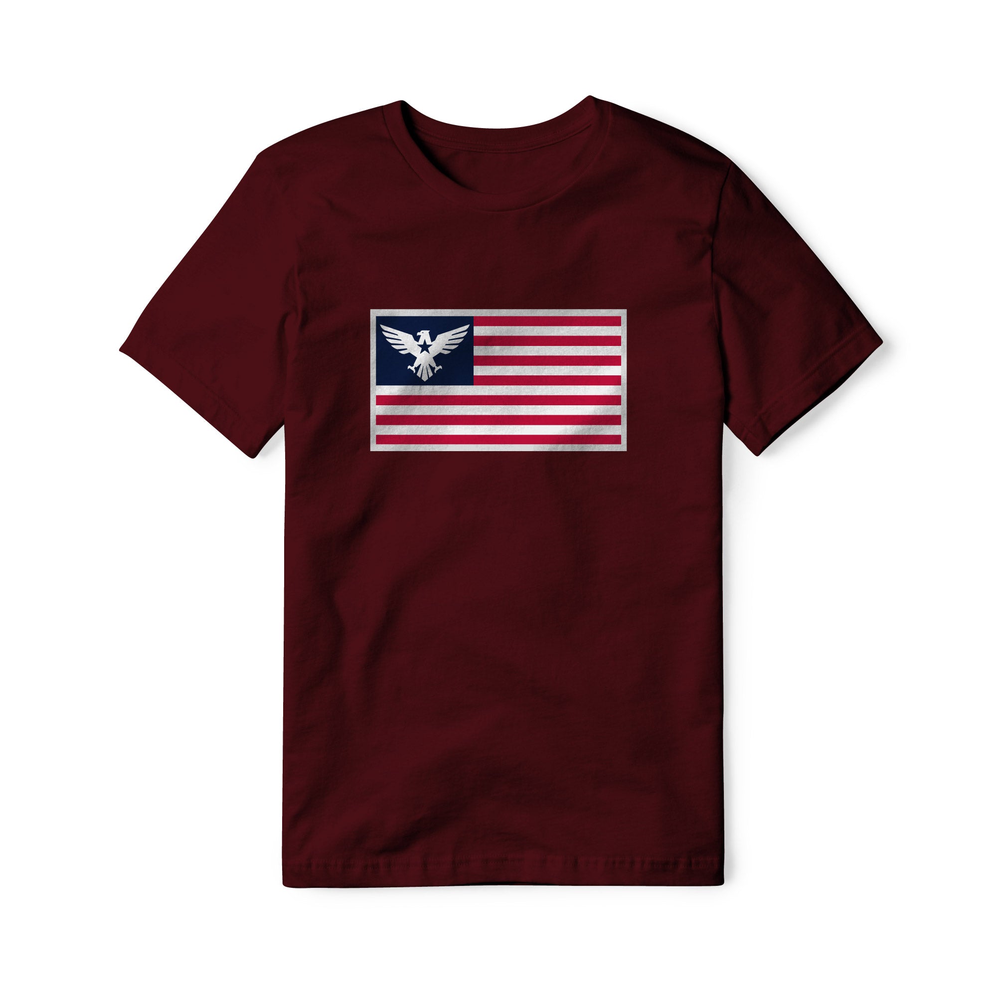 USA Flag Eagle Cotton Tee | Ballistic Republic™