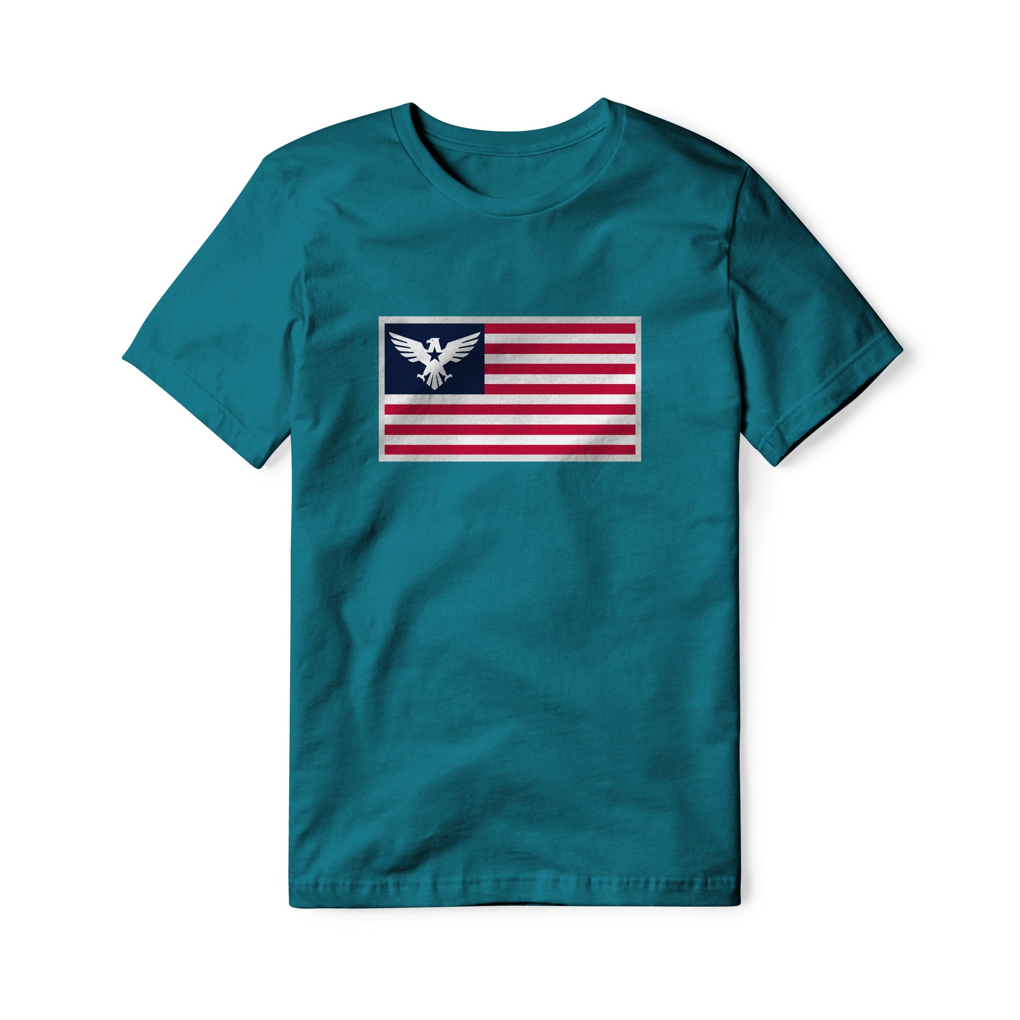 USA Flag Eagle Cotton Tee | Ballistic Republic™