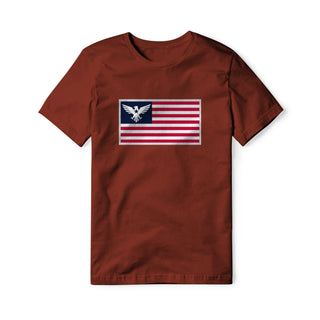 USA Flag Eagle Cotton Tee | Ballistic Republic™