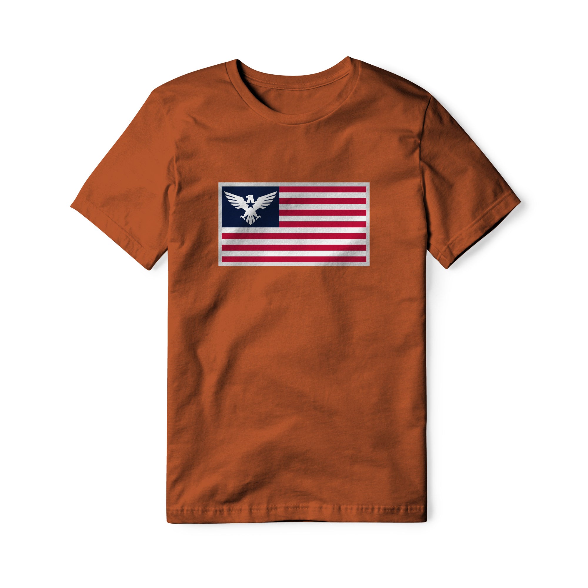 USA Flag Eagle Cotton Tee | Ballistic Republic™