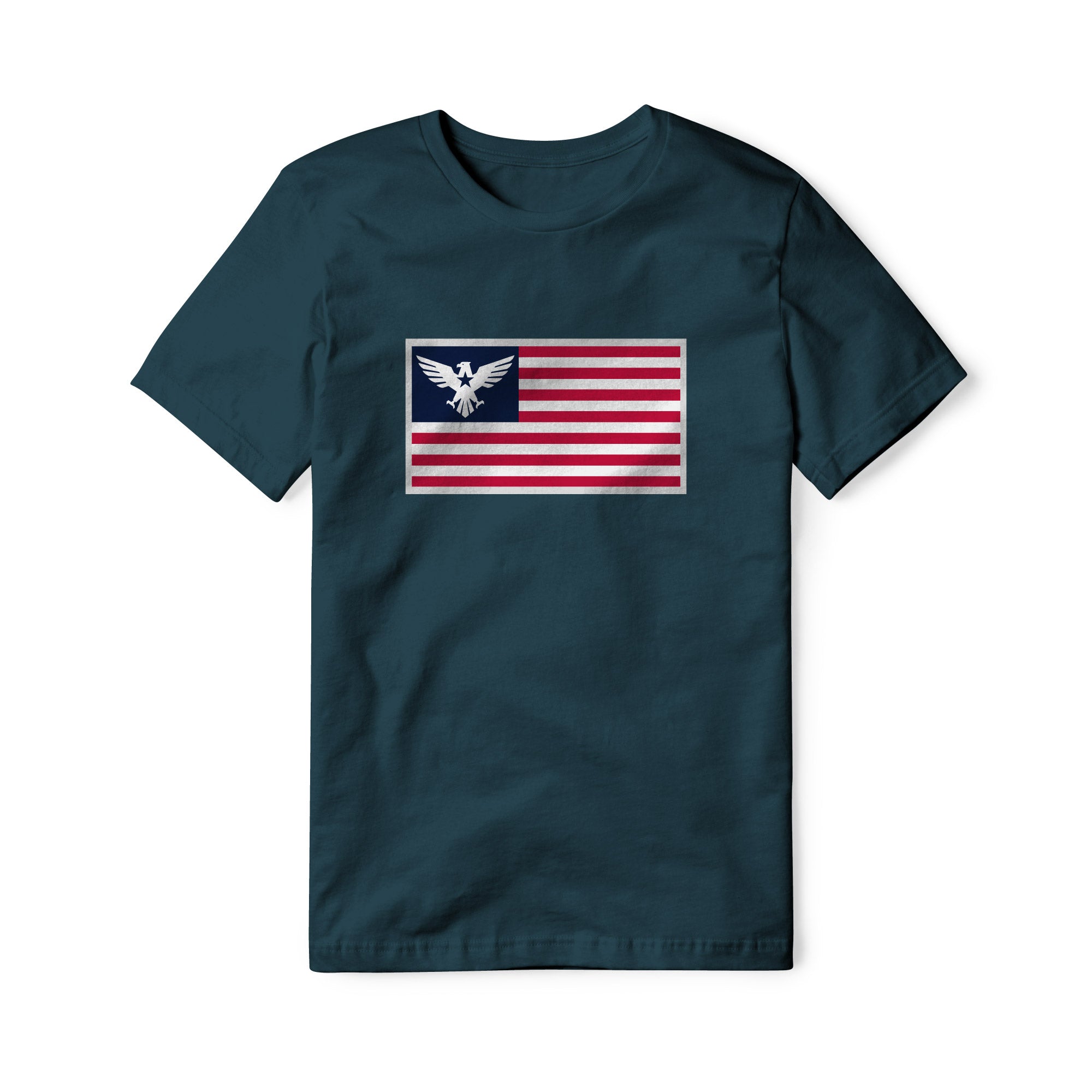 USA Flag Eagle Cotton Tee | Ballistic Republic™