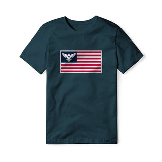 USA Flag Eagle Cotton Tee | Ballistic Republic™