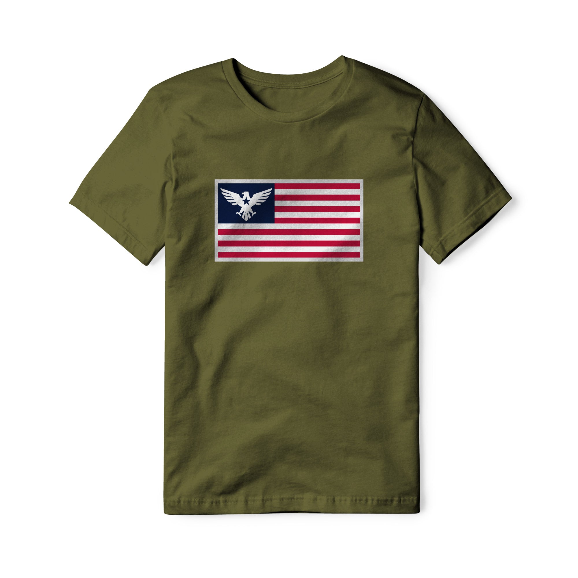 USA Flag Eagle Cotton Tee