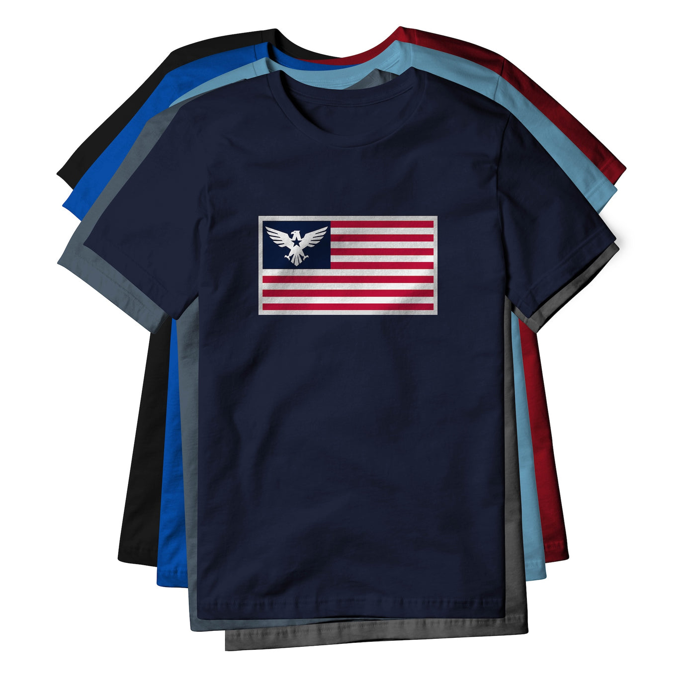 USA Flag Eagle Cotton Tee | Ballistic Republic™