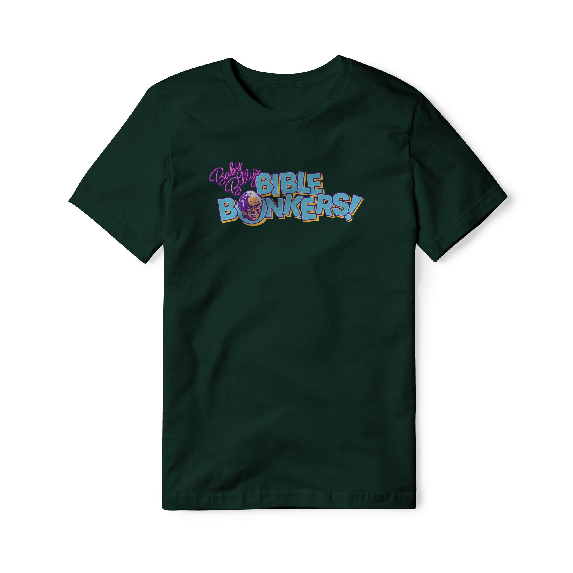 Baby Billy's Bible Bonkers Cotton Tee | Basement Republic™