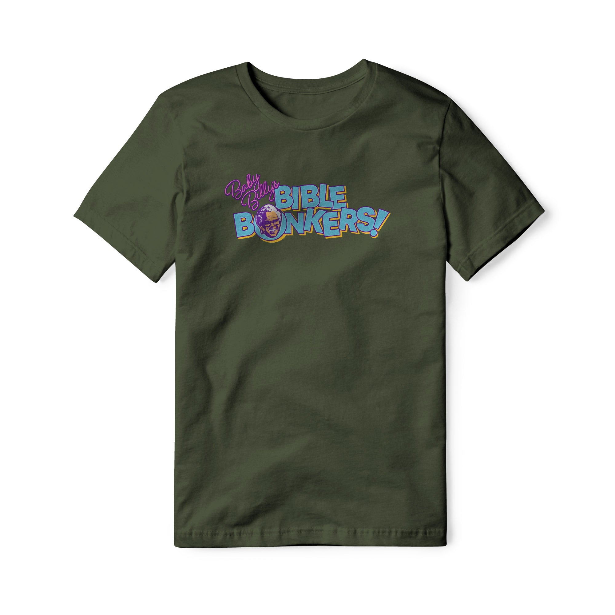Baby Billy's Bible Bonkers Cotton Tee | Basement Republic™