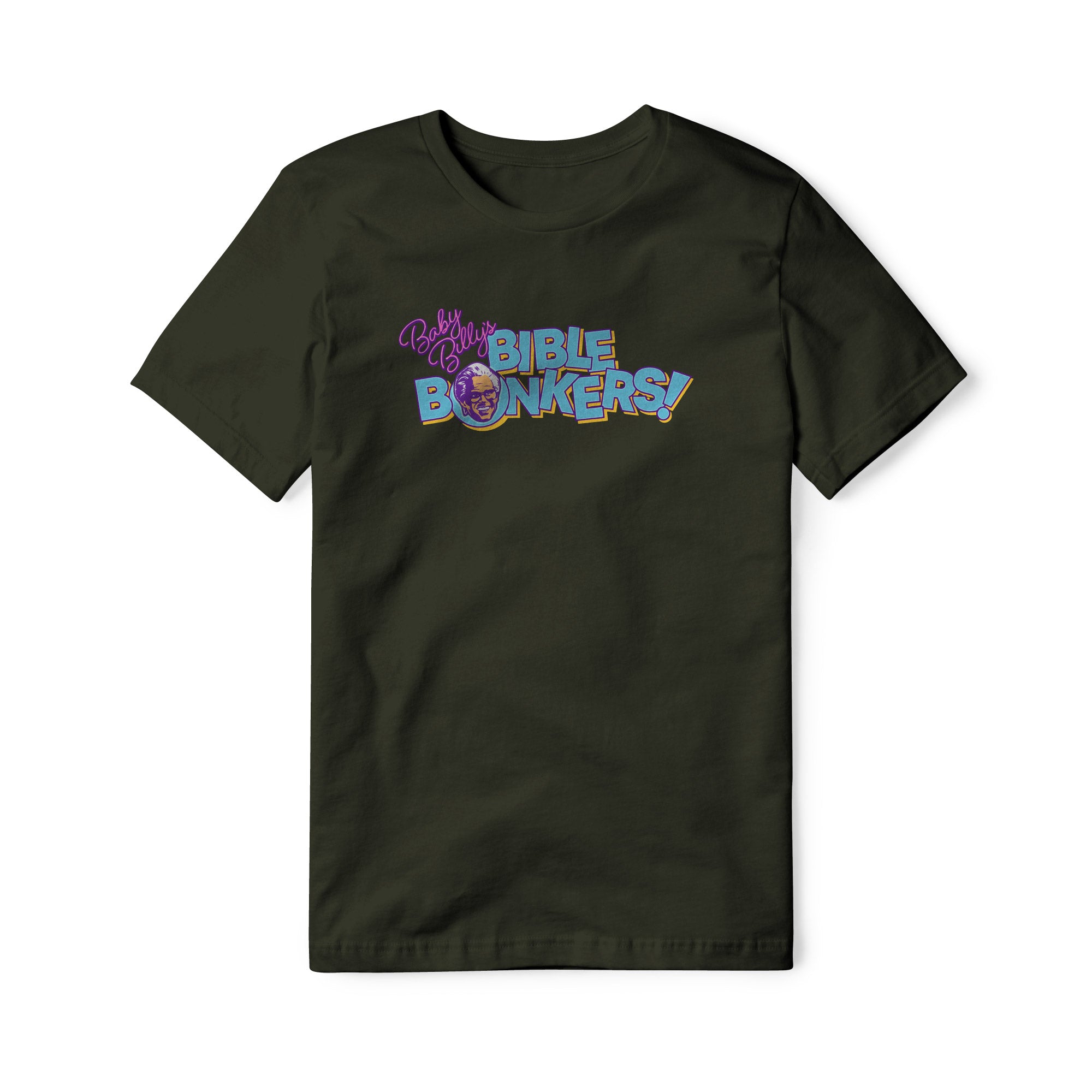 Baby Billy's Bible Bonkers Cotton Tee | Basement Republic™