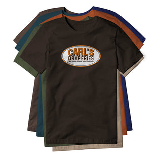 Carl's Draperies Cotton Tee | Basement Republic™
