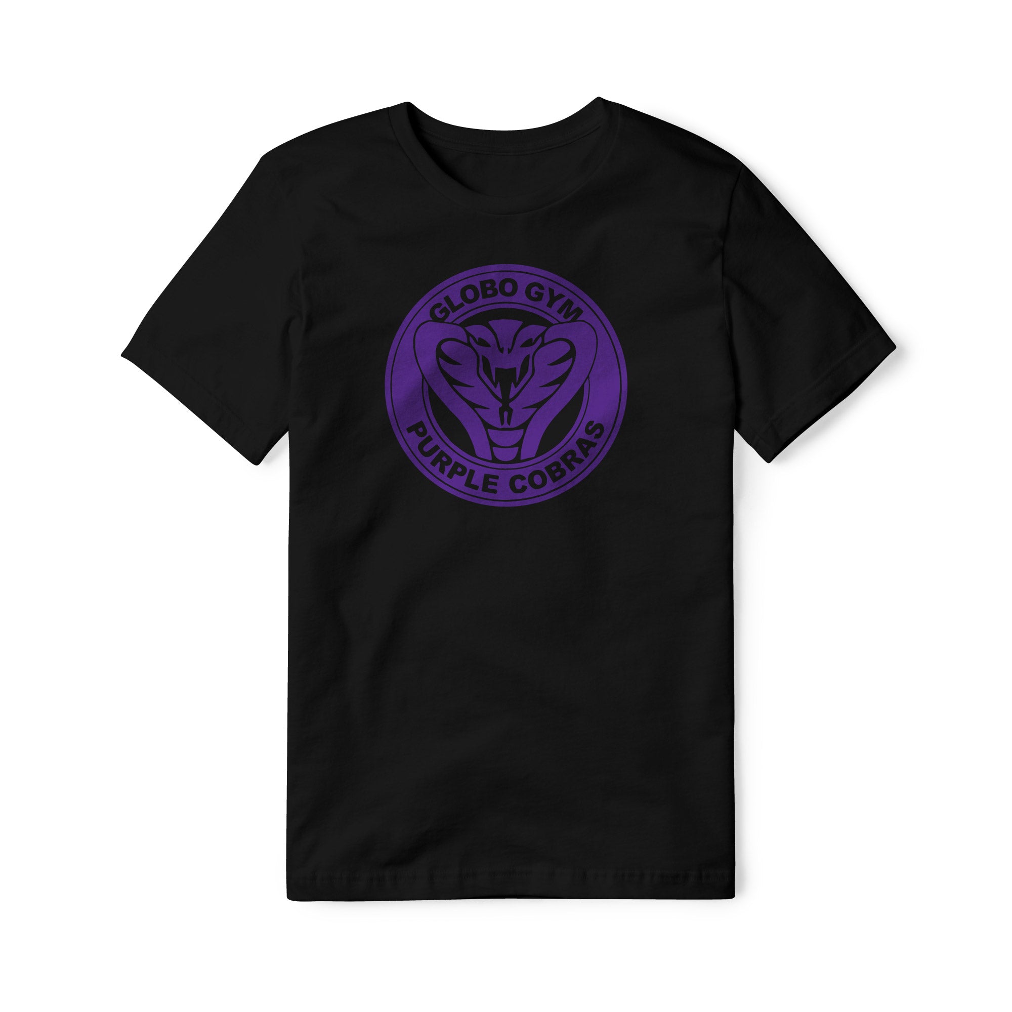 Globo Gym Purple Cobras Cotton Tee - Purple | Basement Republic™
