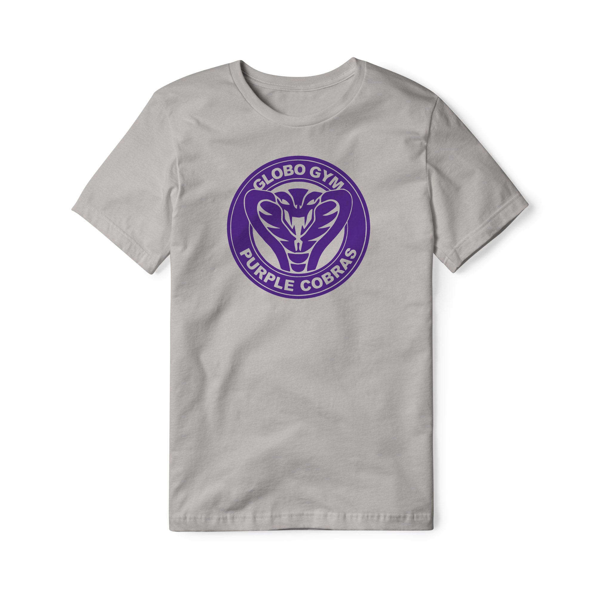 Globo Gym Purple Cobras Cotton Tee - Purple | Basement Republic™