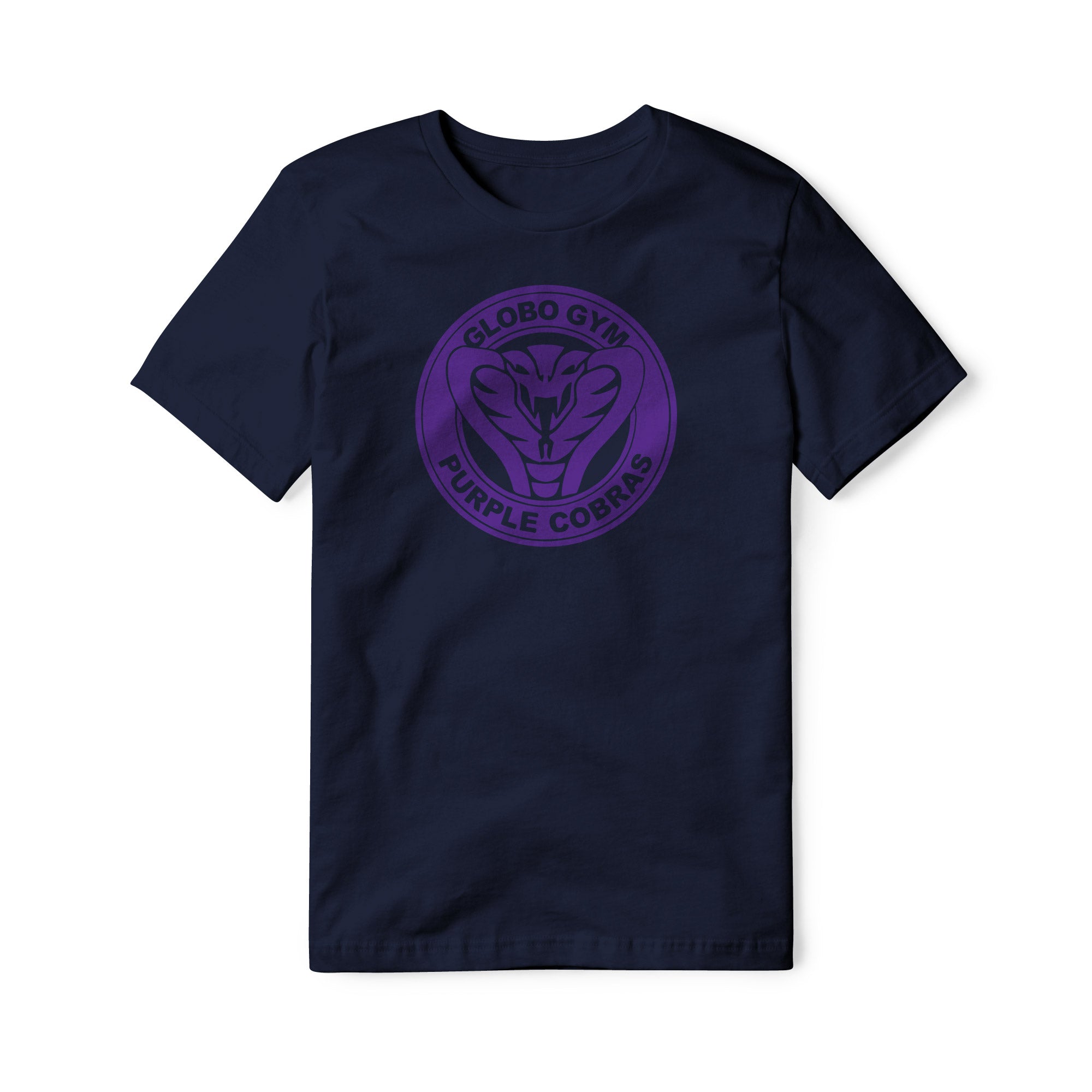 Globo Gym Purple Cobras Cotton Tee - Purple | Basement Republic™
