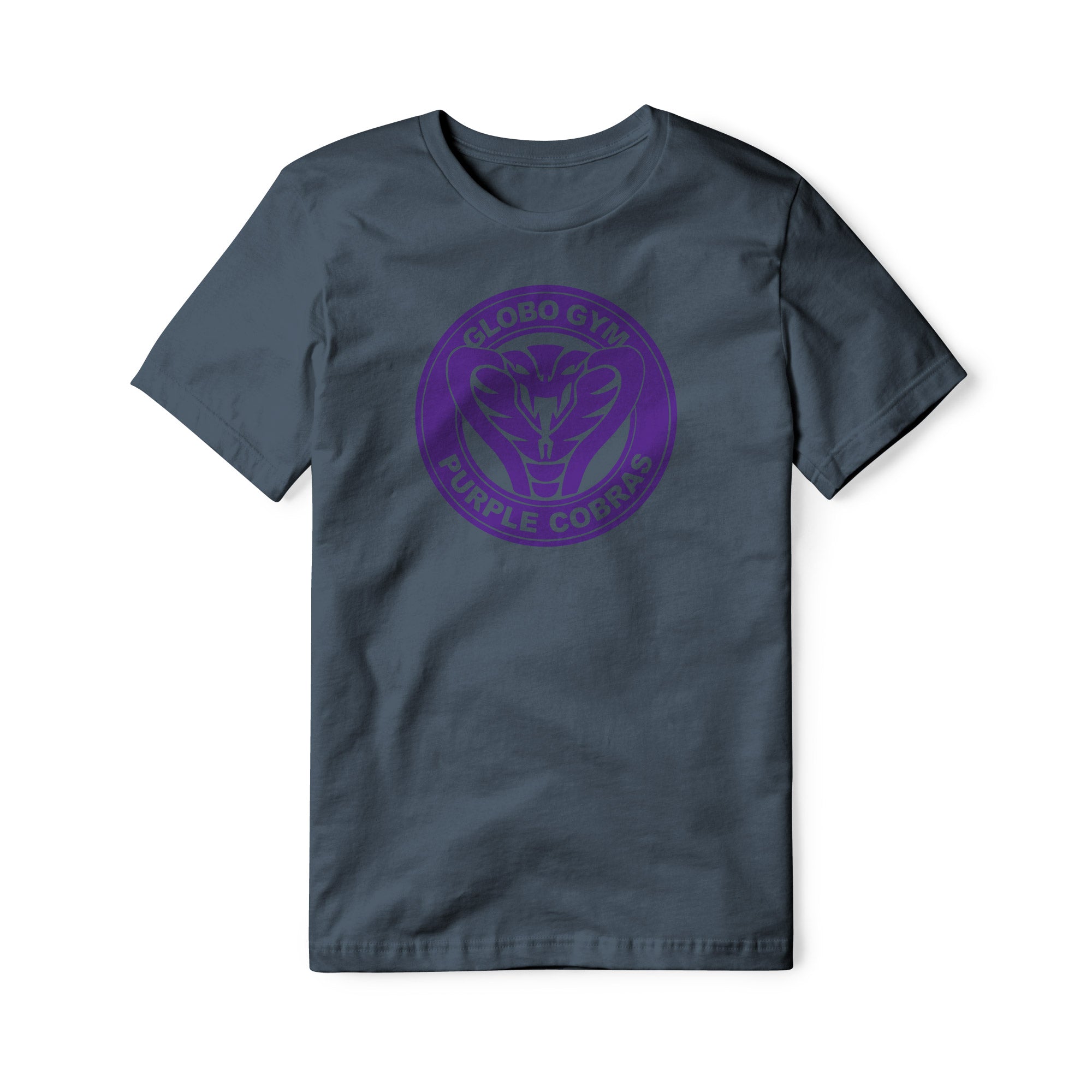 Globo Gym Purple Cobras Cotton Tee - Purple | Basement Republic™