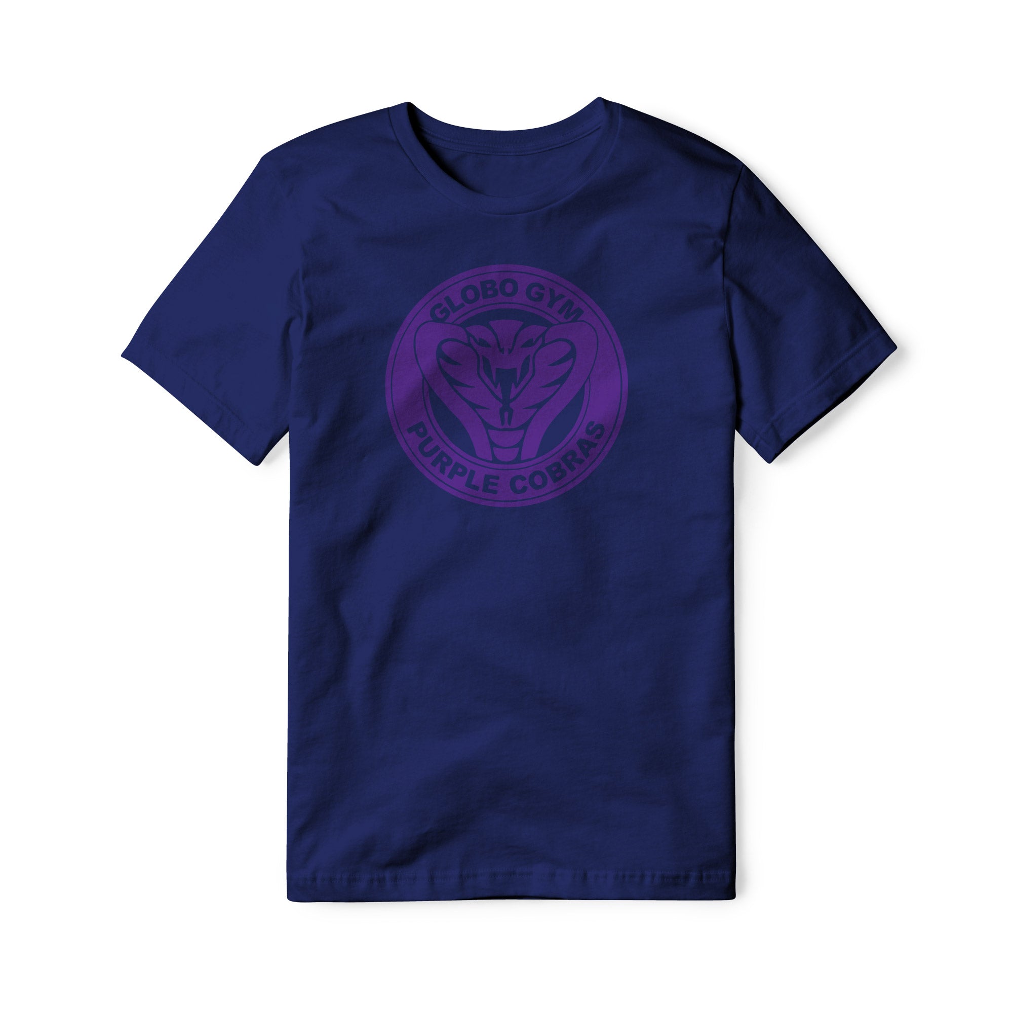 Globo Gym Purple Cobras Cotton Tee - Purple | Basement Republic™